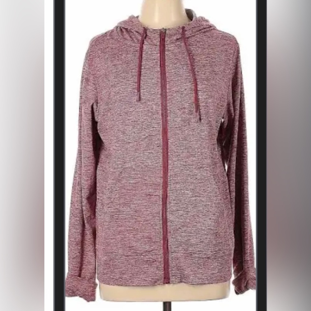 Athletic works zip front hoodie